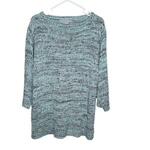 Modern Soul Women’s Multi Colored Sweater Size 1X Heather EUC